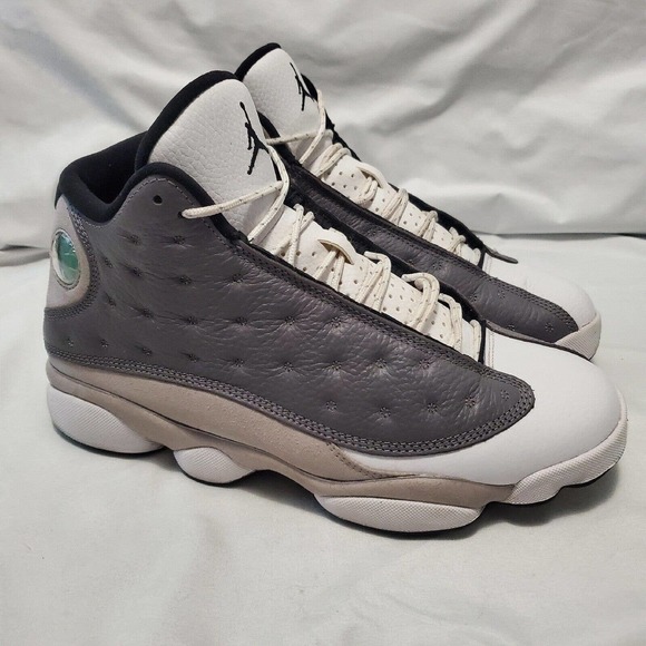 Air Jordan 13 Retro Atmosphere Grey Black White 414571 016 w/ Box Sz 8.5 main image 8